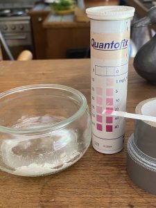 bandelette pour salpêtre