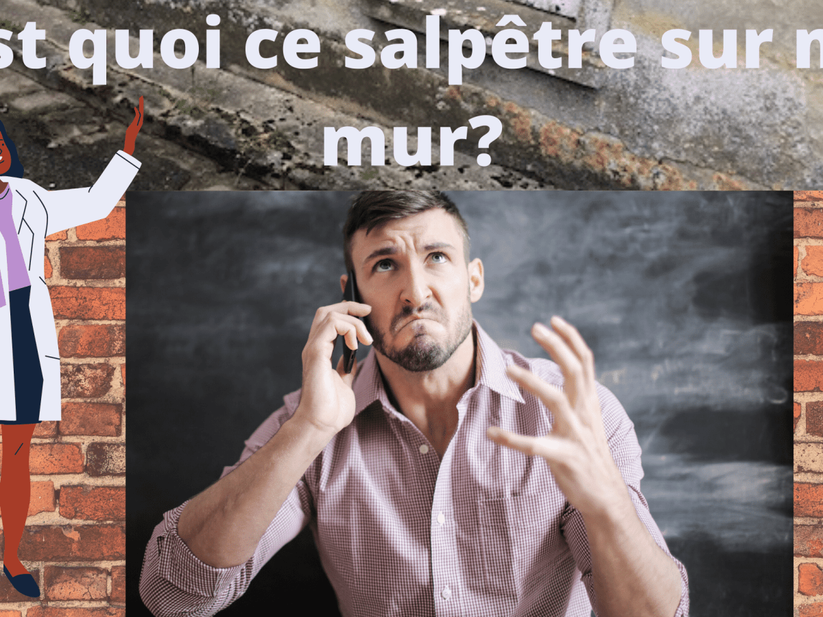 Le salpêtre dans les&nbsp;murs